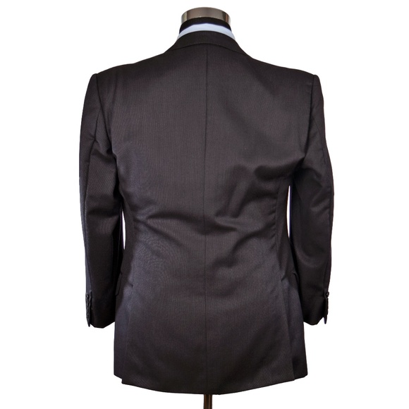 Ermenegildo Zegna Mens Silk Wool 3 Button Blazer - Picture 4 of 7